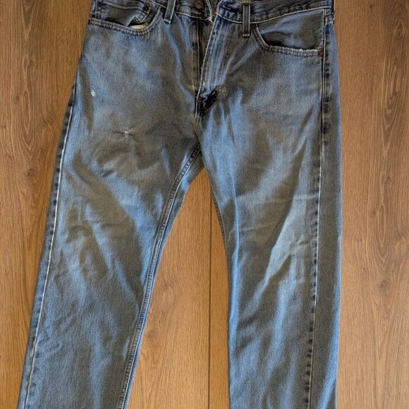 Vintage Levi’s 505 Straight Leg Jeans – W34 L29 - Picture 2 of 8